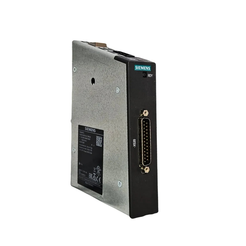 Módulo Siemens 6SL3055-0AA00-5BA3 do SINAMICS S120 para gerenciamento energético industrial eficiente.