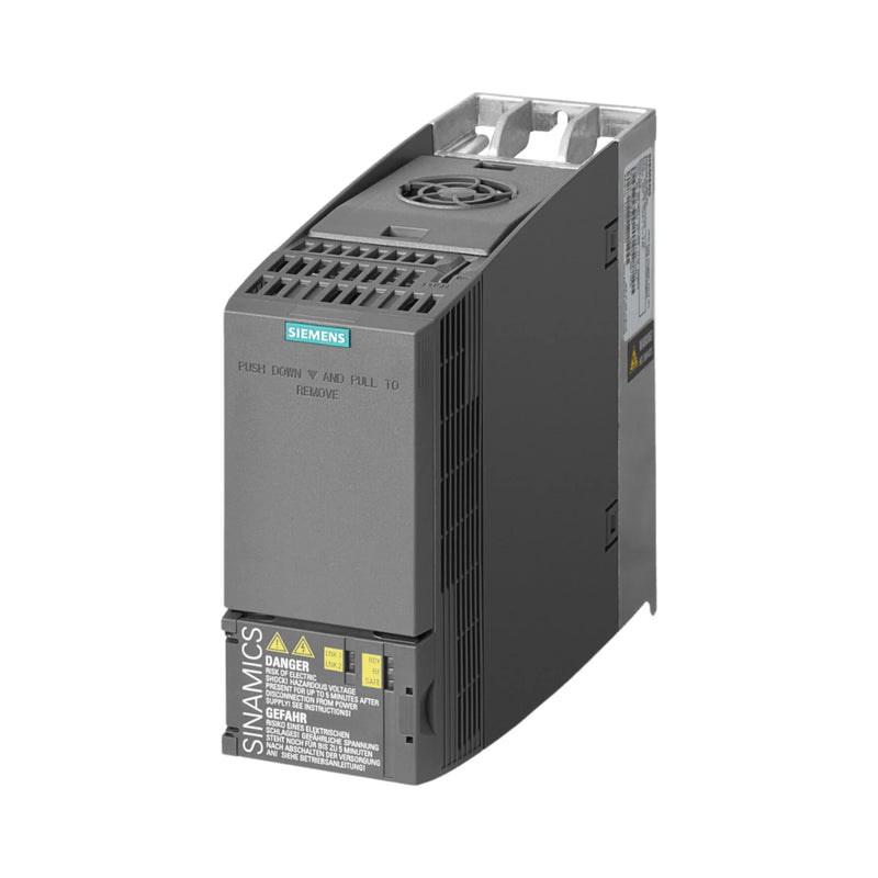 Módulo de potência Siemens 6SL3210-1KE17-5UF1 SINAMICS S120 para controle preciso de motor industrial.