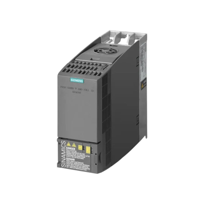 Conversor Siemens 6SL3210-1KE18-8AF1 para controle de motor eficiente e compacto.