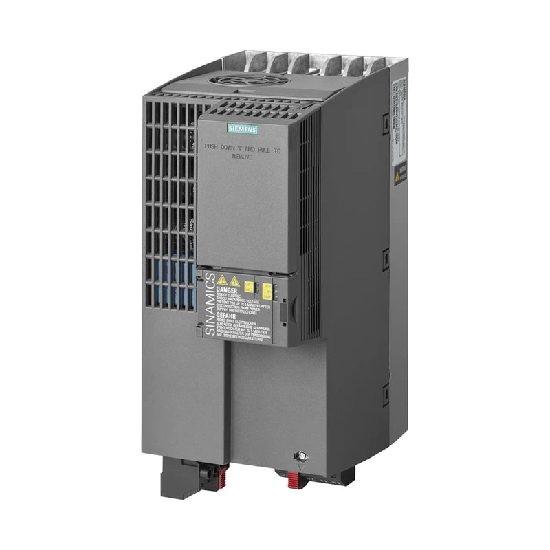 Drive Siemens 6SL3210-1KE23-8UF1 G120C 18,5 kW para 500 V com PROFIBUS e função de segurança STO.