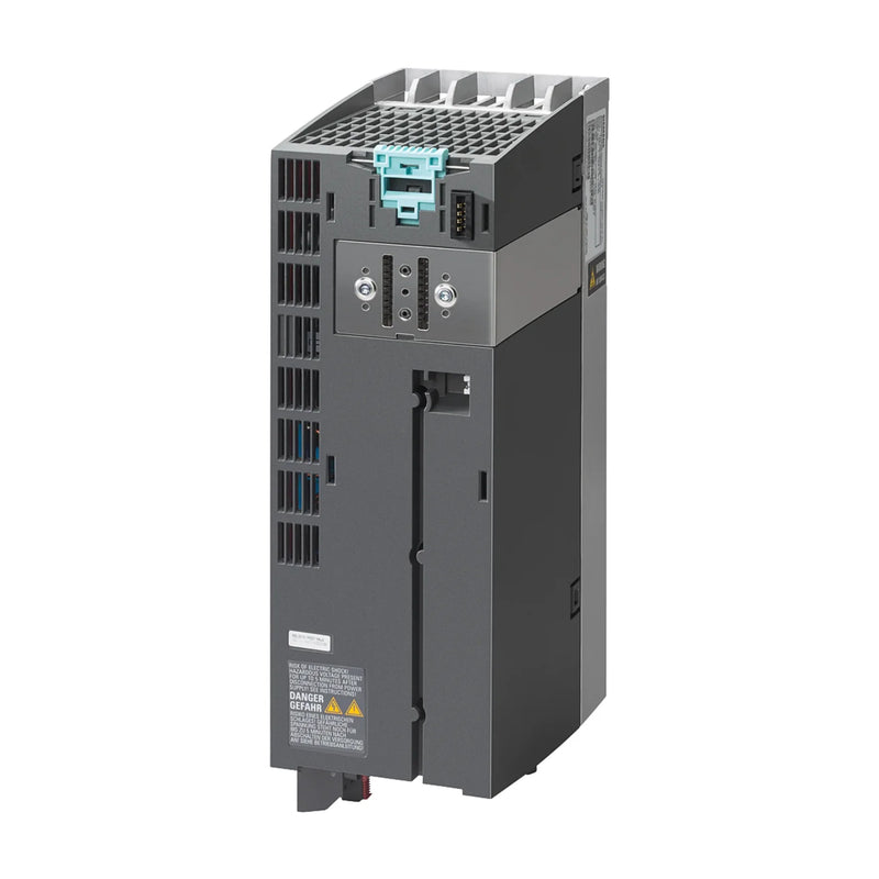 Inversor Siemens 6SL3210-1PE21-1UL0, 0,55 kW, com PROFINET e STO, ideal para automação industrial compacta.