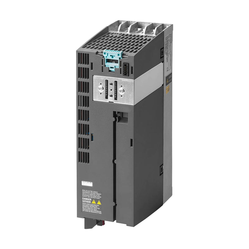Inversor Siemens 6SL3210-1PE21-4UL0 G120C, 4 kW, certificado UL, com entradas PNP e chopper de frenagem.