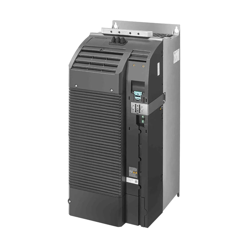 Inversor Siemens 6SL3210-1PE31-8UL0, 18,5 kW, com PROFIBUS e STO para controle eficiente de motores.