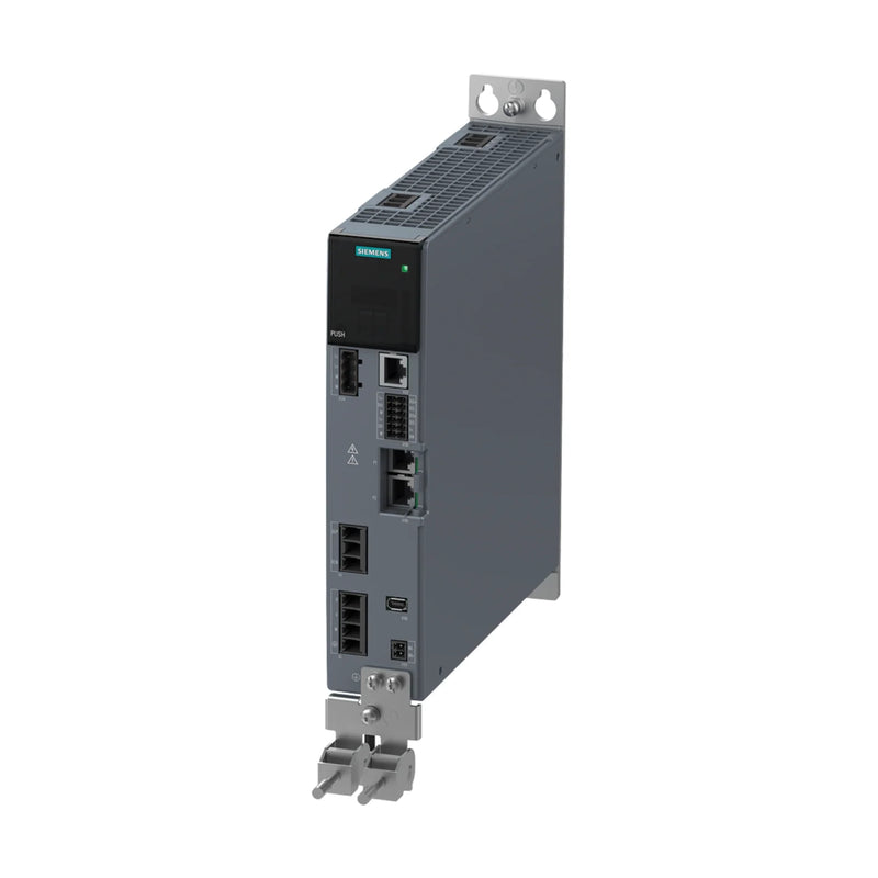 Módulo Siemens 6SL3210-5HE11-0UF0 SINAMICS G120X, 1,1 kW a 400 V para automação de infraestrutura de HVAC e água.