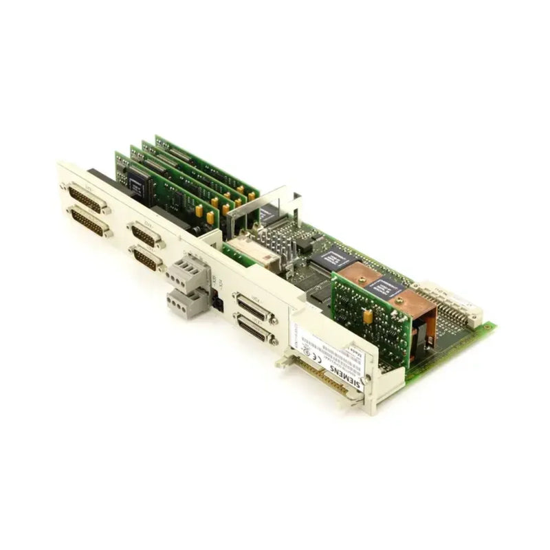 Módulo de controle 2 eixos Siemens 6SN1118-0DH23-0AA1 para CNC de alta precisão e automação.