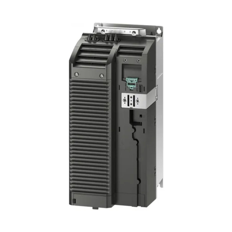Inversor Siemens 6SL3210-1PE27-5UL0 37 kW com STO para controle de motor industrial eficiente.
