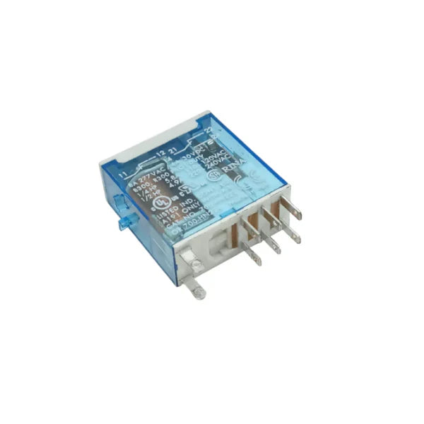 Relé Slim Line Allen-Bradley 700-HK32Z24, DPDT, bobina 24V DC, classe 8A, automatização.