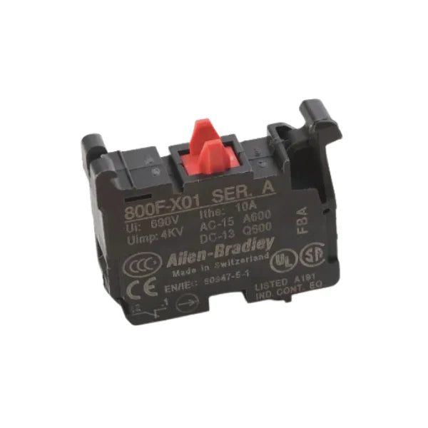 Operador de Botão Allen-Bradley 800F-X01, ideal para controle industrial, durável e fácil de instalar.