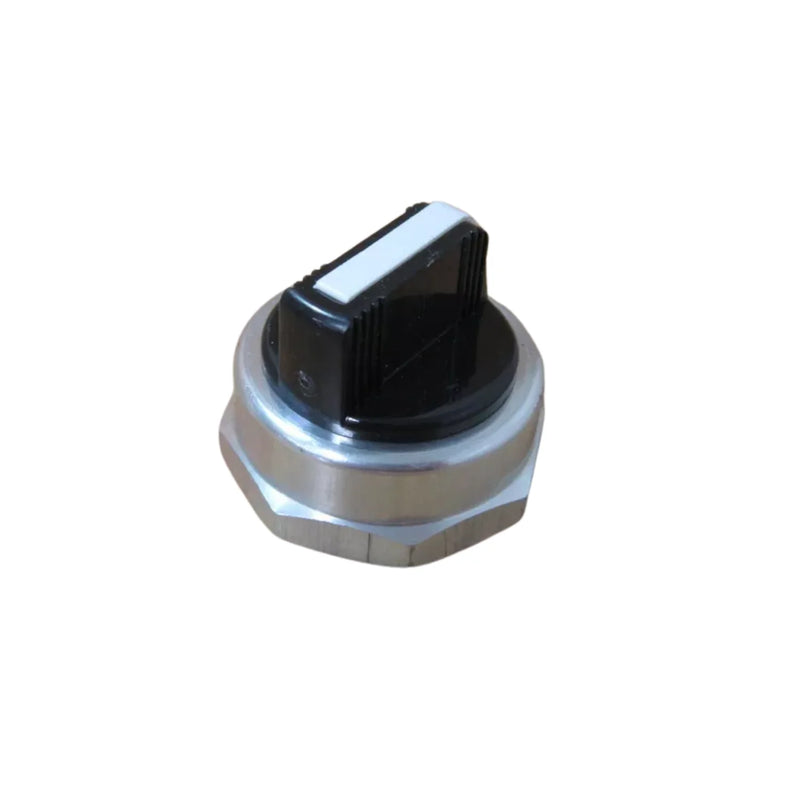 Botão de substituição Allen-Bradley 800T-N230F para switches de 30mm, durável, inserto branco, uso industrial.