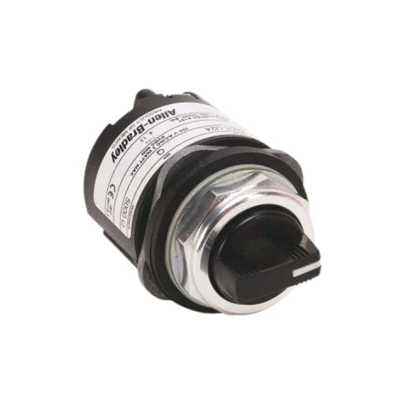 Potenciômetro Allen-Bradley 800T-U24 com resistência 5000 Ohms, diâmetro 30,5mm e proteção Tipo 4/13 industrial.