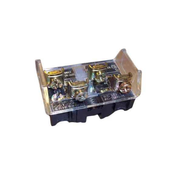 Bloco de contato Allen-Bradley 800T-XA com design raso, 1 contato N.O. e 1 N.C., terminais de parafuso.