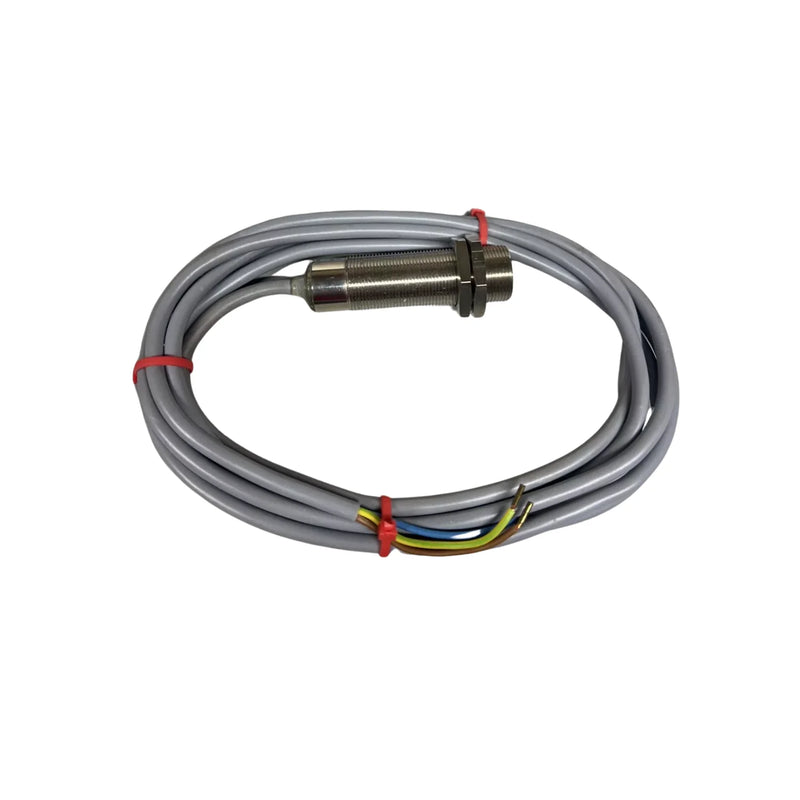 Sensor de Proximidade Indutivo Allen-Bradley, 18mm, detecção 5mm, conexão 2 fios AC, latão niquelado, saída N.O.