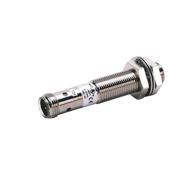 Sensor de proximidade Allen-Bradley 872C-M8NP18-D4, carcaça de latão 18mm, detecção 8mm, saída PNP N.O., blindado