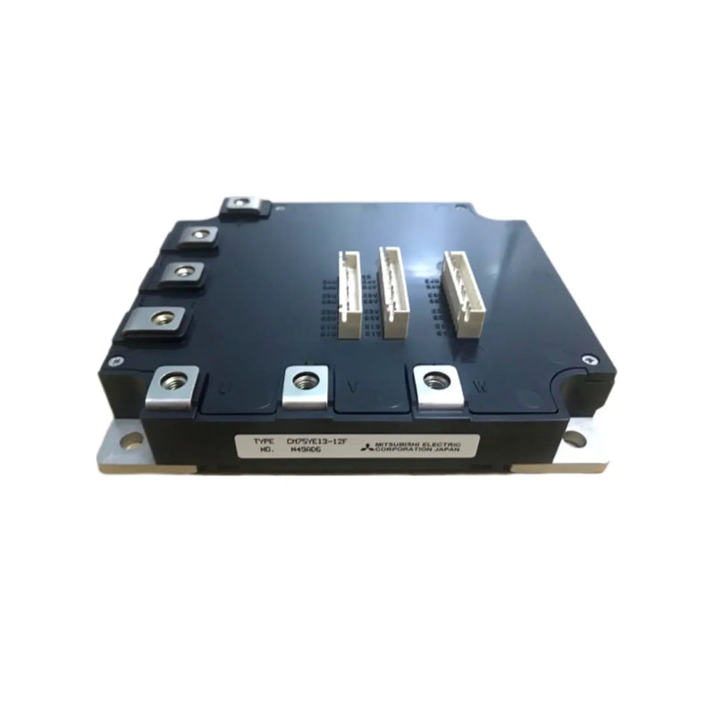 Módulo de tiristor Mitsubishi CM75YE13‑12F 75A, 1200V, para retificação de alta potência e controle de motor.