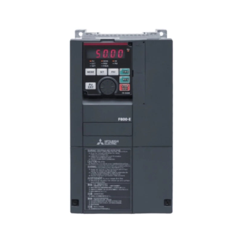 Inversor Mitsubishi FR-F840-00126-2-60, 30 HP, 480V, trifásico, IP20, série FR-F800 para controle industrial e HVAC