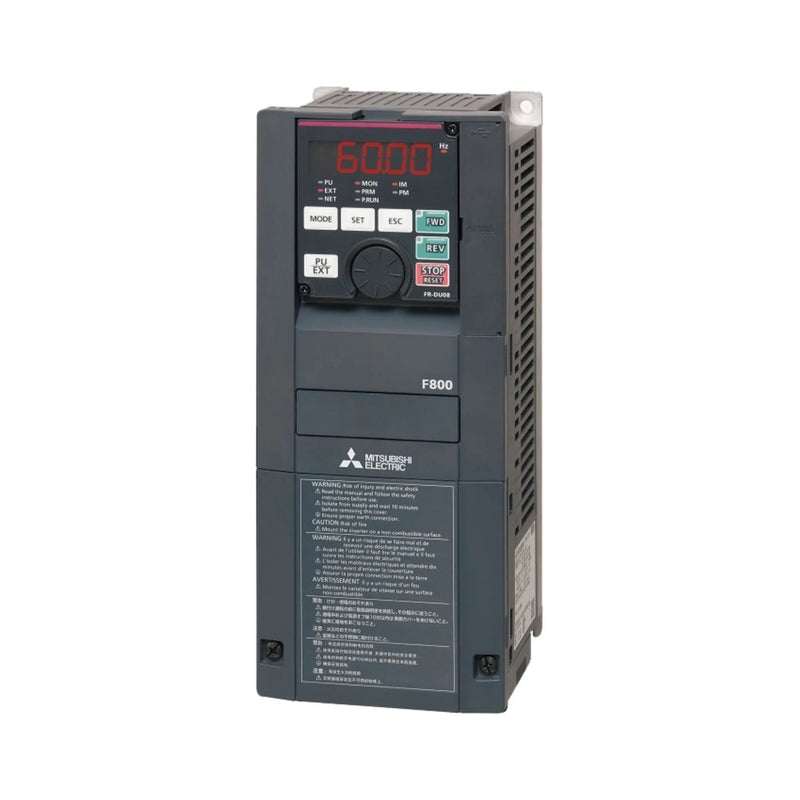 Inversor Mitsubishi FR-F840-01160-2-60 160 kW para controle eficiente de motores 400V.