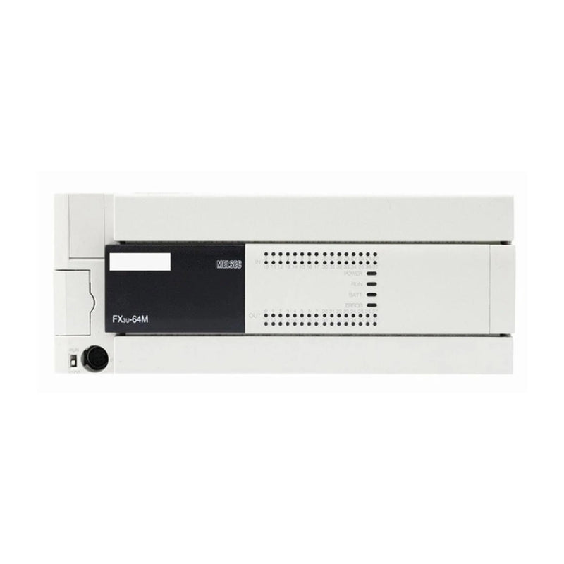 CLP Mitsubishi FX3U-64MR/ES, 64 I/O, 100–240V AC, saída de relé, Série FX3U, controlador compacto para automação.