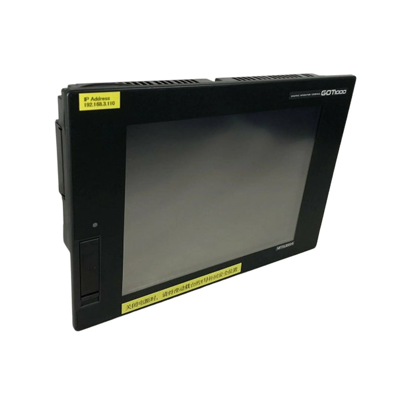 HMI Mitsubishi GT1672-VNBA 7,5'' com tela VGA, portas Ethernet e seriais, série GOT1000