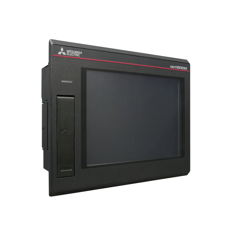 HMI Mitsubishi GT2705‑VTBD com touchscreen colorido de 5.7