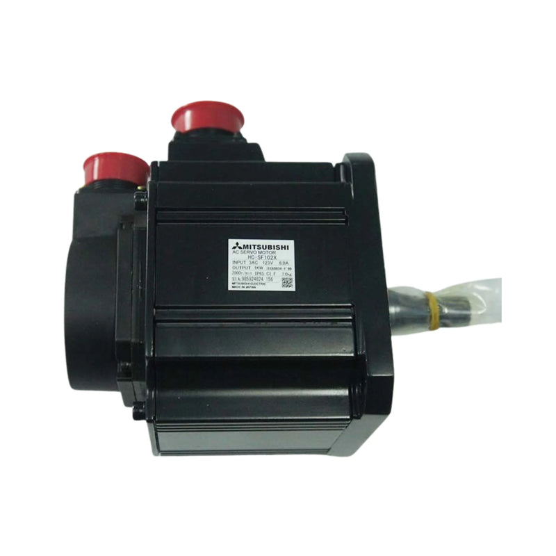 Motor servo Mitsubishi HC-SF102X, 1 kW, 200 V, 3000 rpm, motor AC de alta velocidade