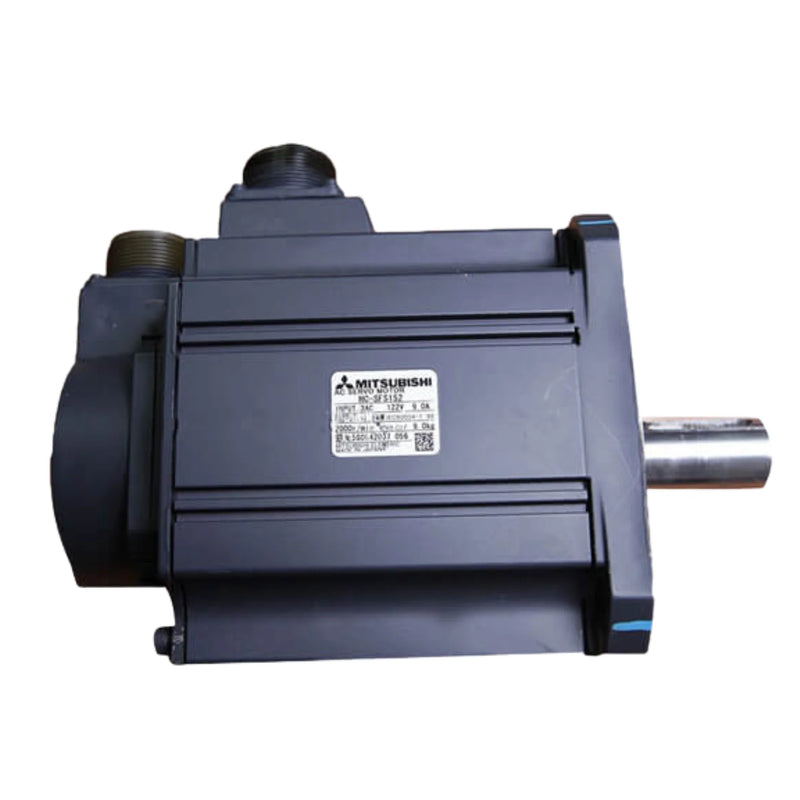 Servo motor Mitsubishi HC-SFS152, 1,5 kW, 200 V, 3000 RPM, eixo estriado, compacto, confiável, envio global.