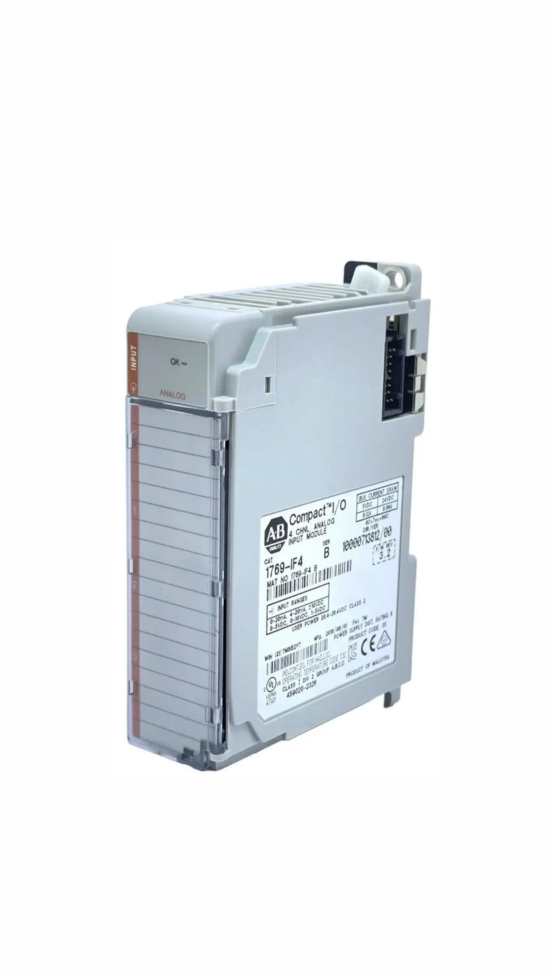 Módulo Allen-Bradley 1769-IF4 CompactLogix com 4 canais de entrada analógica