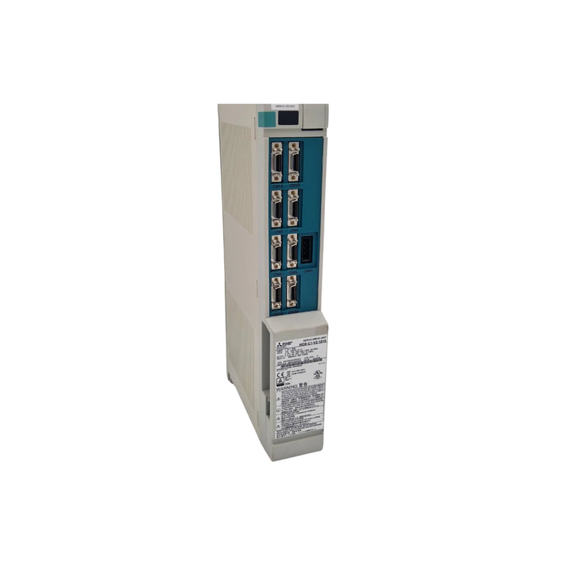 Servo Drive Mitsubishi MDS-C1-V2-1010 com capacidades de alto desempenho para uso industrial.