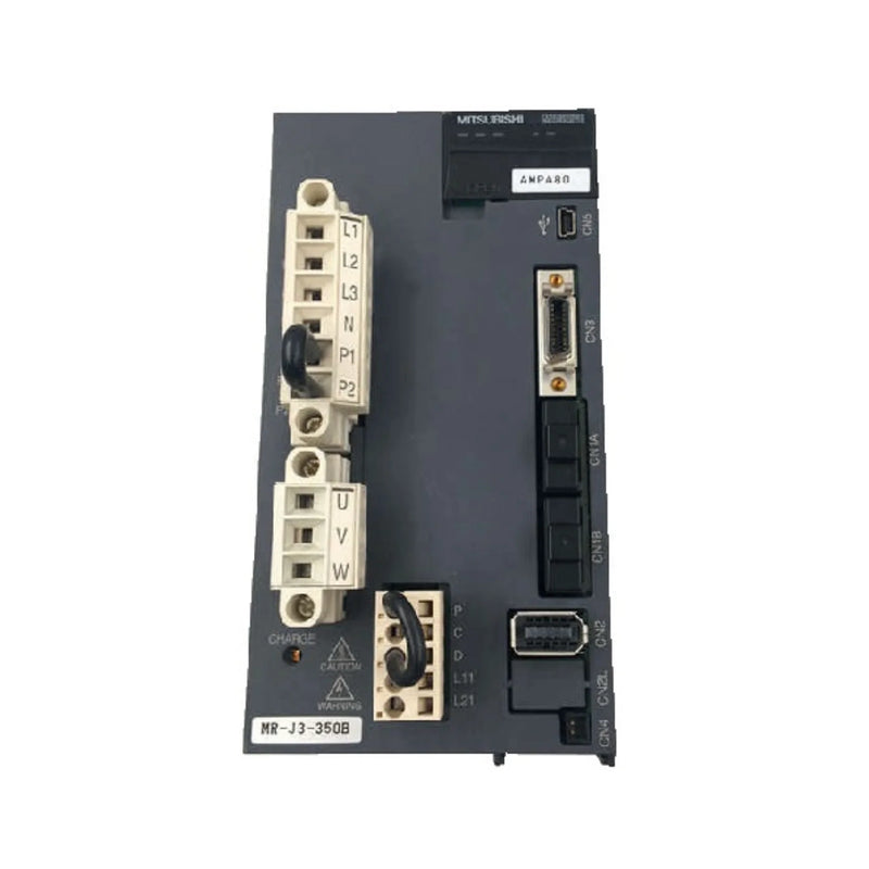 Amplificador de servo Mitsubishi MR-J3-350B, 3,5 kW, 200 V, drive de alto desempenho para motores MR-J3