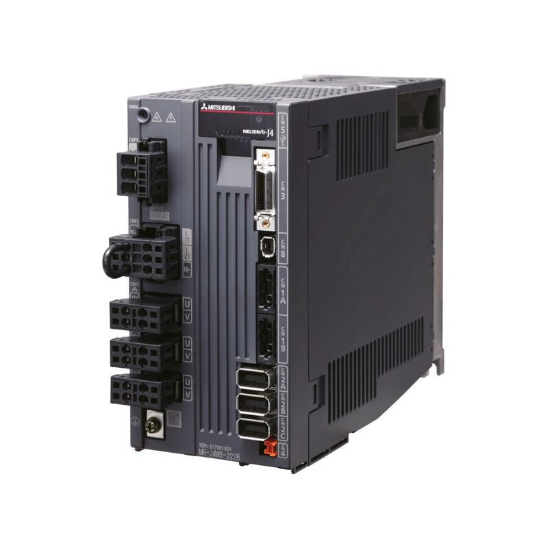 Amplificador de servo 4,4 kW Mitsubishi para sistemas industriais de movimento potente.