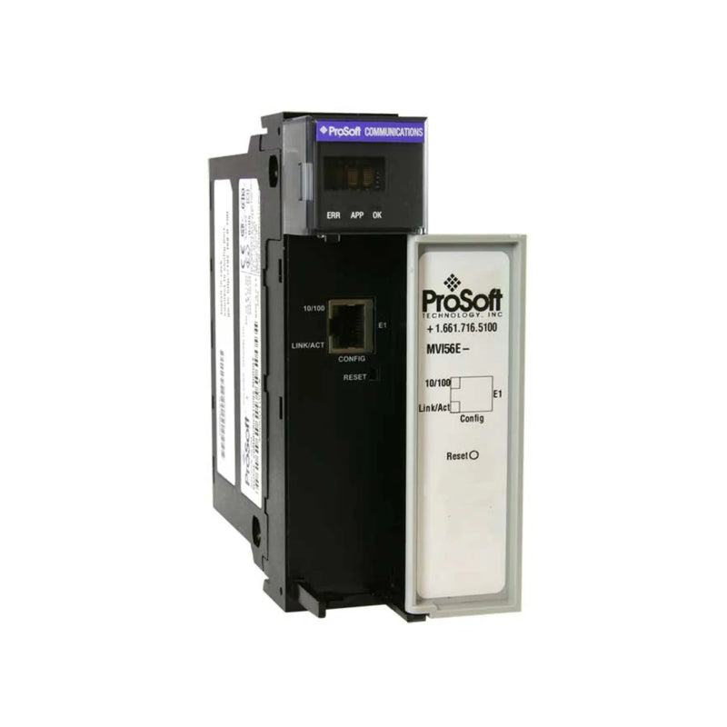 Módulo MVI56E-MNETCR para ControlLogix, facilita integração de redes Modbus TCP/IP em ambientes industriais complexos.