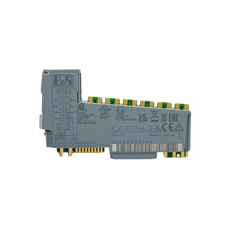 B&R B&R X20AI1744-3 automação industrial POWERLINK, X2X, EtherNet/IP, PROFINET (conforme modelo)