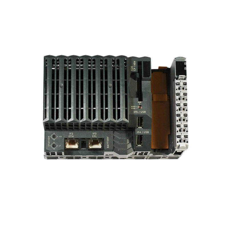 B&R B&R X20CP1484 automação industrial POWERLINK, X2X, EtherNet/IP, PROFINET (conforme modelo)