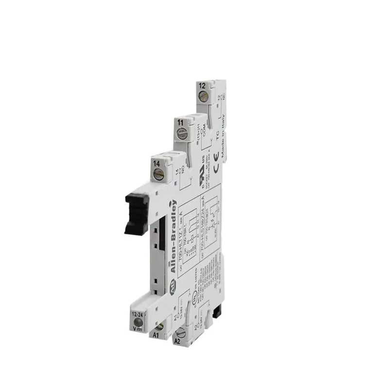 Relé Allen-Bradley 700-HLT1Z24 para controle industrial, SPDT, alta confiança e eficiência para automação.