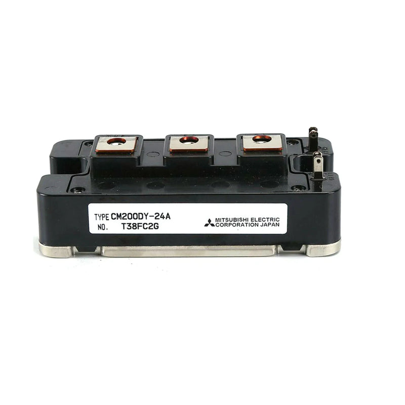Módulo IGBT Mitsubishi CM200DY‑24A 200 A 1200 V, meia-ponte com base isolada e diodos rápidos