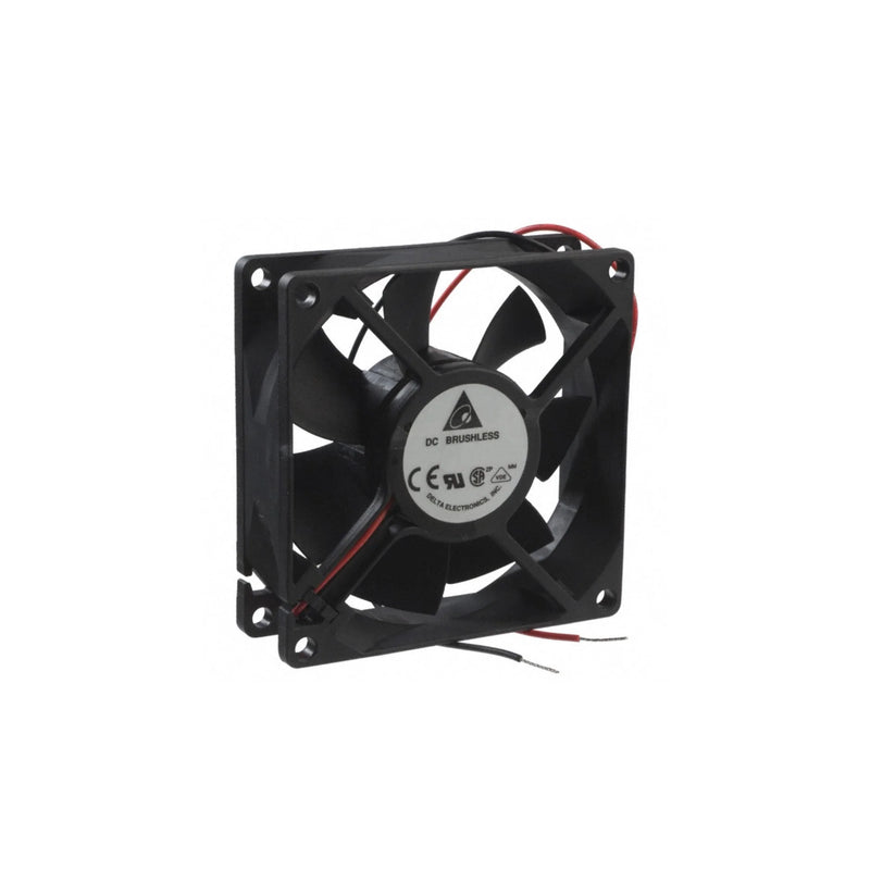 Ventilador industrial Delta AFB0824VH da série AFB, ideal para resfriamento de equipamentos e painéis em ambientes