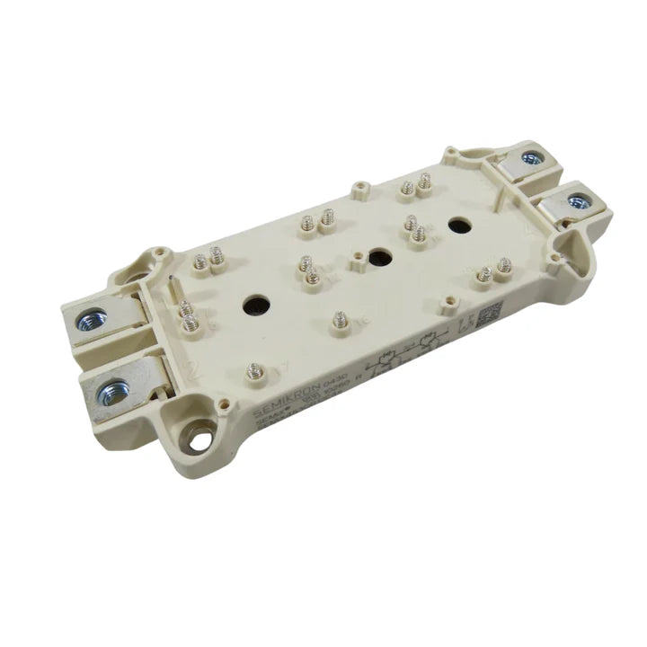 Módulo IGBT meia-ponte Semikron SEMiX453GB12E4S 450A 1200V em encapsulamento SEMiX 3s para aplicações industriais.