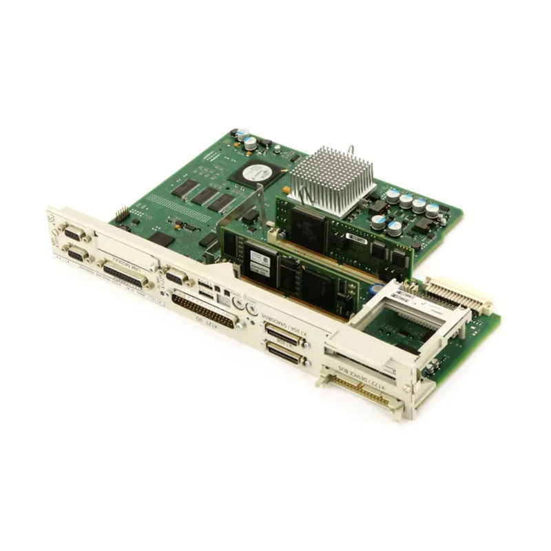 Unidade de controle Siemens 6FC5357-0BB24-0AA0 para sistemas 840D CNC, automação industrial de alta velocidade.
