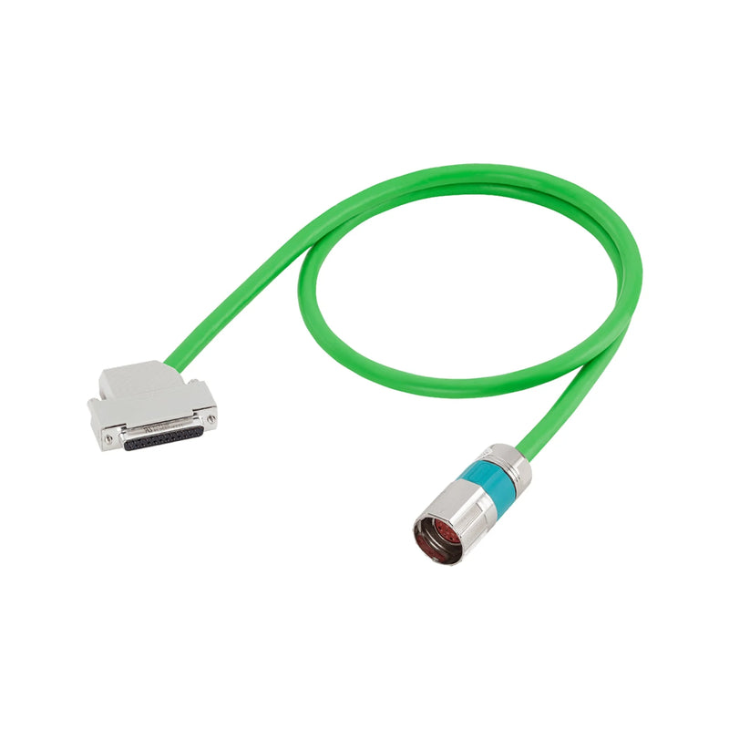 Cabo Siemens 6FX8002-2EQ10-1BF0 para aplicações industriais robustas.