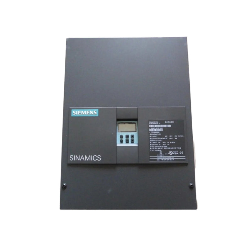 Drive Siemens 6RA8078-6DV62-0AA0, 400 A, 460 V, para aplicações industriais pesadas.