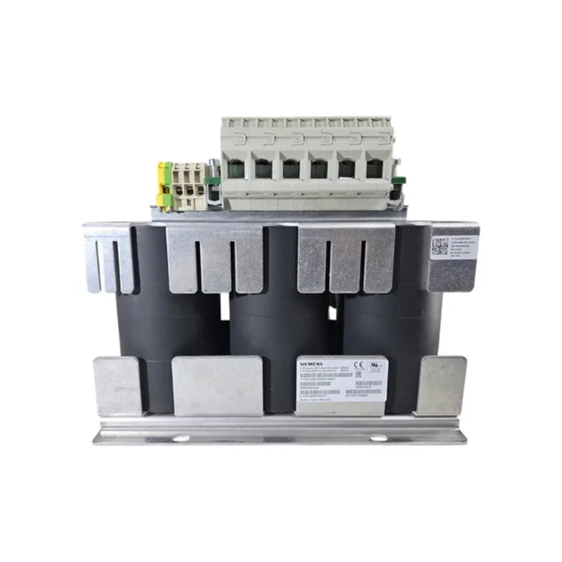 Conversor de frequência Siemens 6SL3000-0DE25-5AA1, 22 kW, para controle preciso de motores industriais.