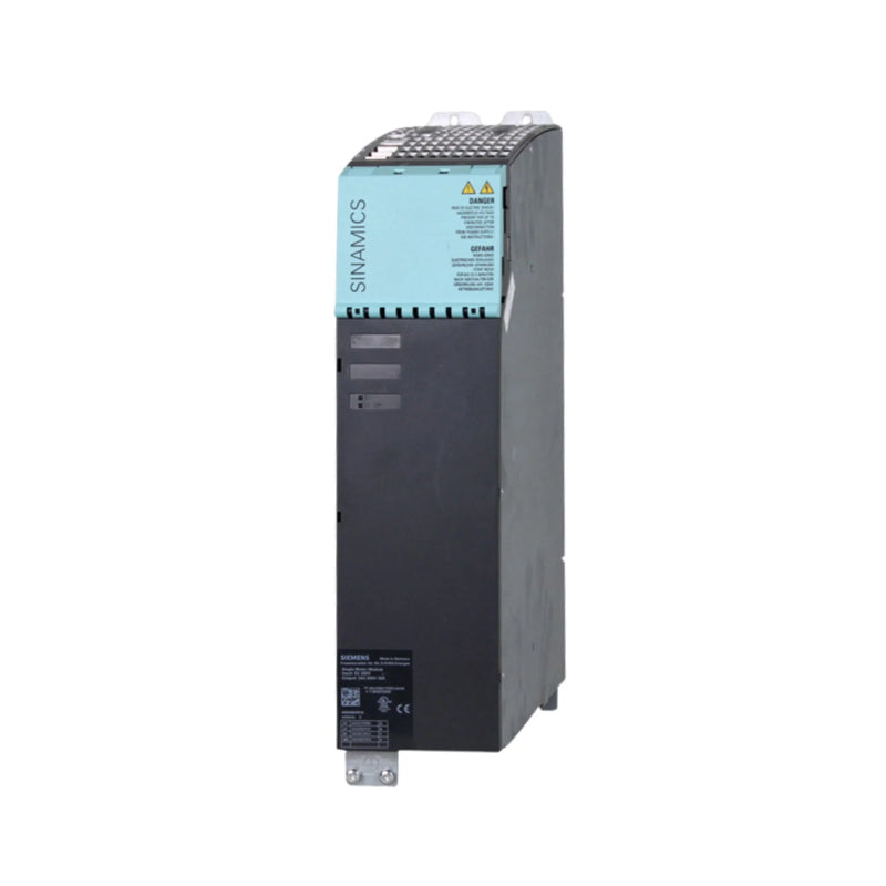 Módulo duplo Siemens 6SL3120, controle de motor industrial avançado