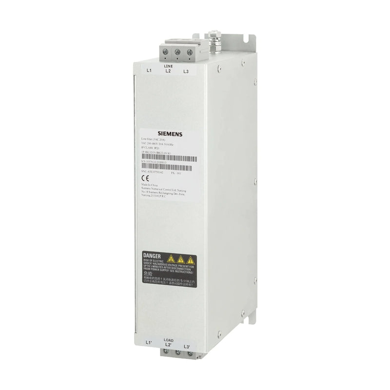 Módulo de controle Siemens 6SL3203-0BE15-0VA0, 400 V, ideal para controle de motores industriais com precisão.