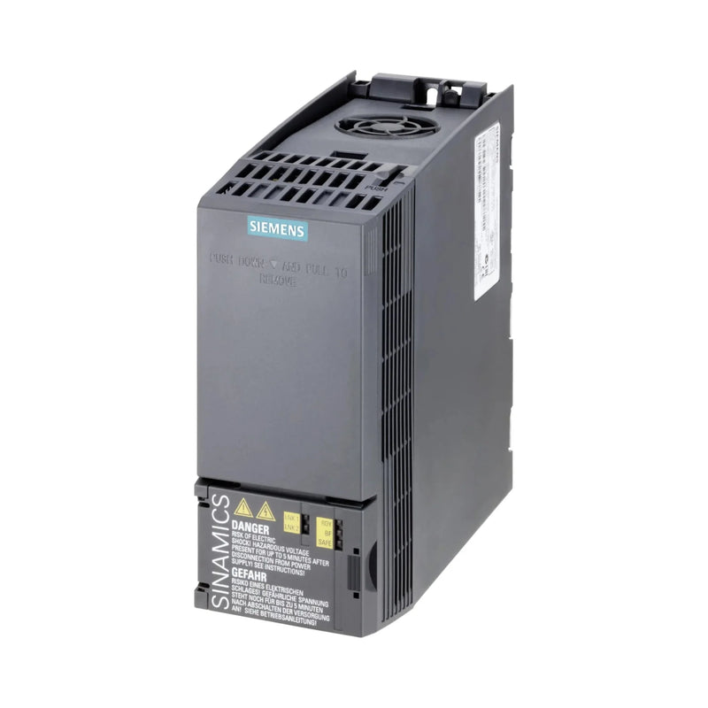 Módulo de potência Siemens 6SL3210-1KE12-3UB2 SINAMICS S120, 55 kW, 400 V, para automação industrial.