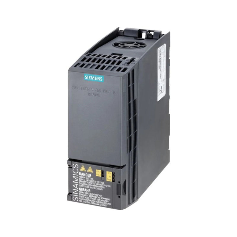 Módulo de potência Siemens 6SL3210-1KE14-3AP2, 32 A, 400 V, para controle de motor industrial.