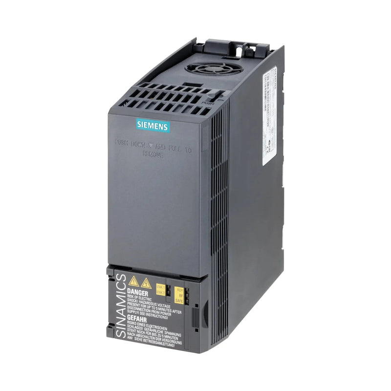 Módulo de drive AC Siemens 6SL3210-1KE15-8AB2, 7,5 kW, para controle motor industrial de alta precisão.