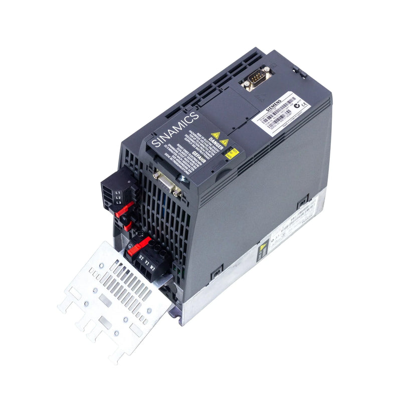 Módulo Siemens 6SL3210-1KE21-3AP1, 40 A, 400 V, controle de motor industrial eficiente.