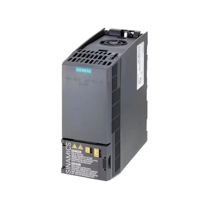 Inversor compacto Siemens 6SL3210-1KE21-3UB1, 5,5 kW, 400 V, para controle eficiente de motores.