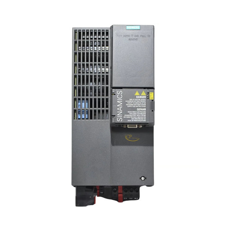 Inversor compacto Siemens 6SL3210-1KE22-6UP1, 11 kW, 400 V, para controle de motores industriais.