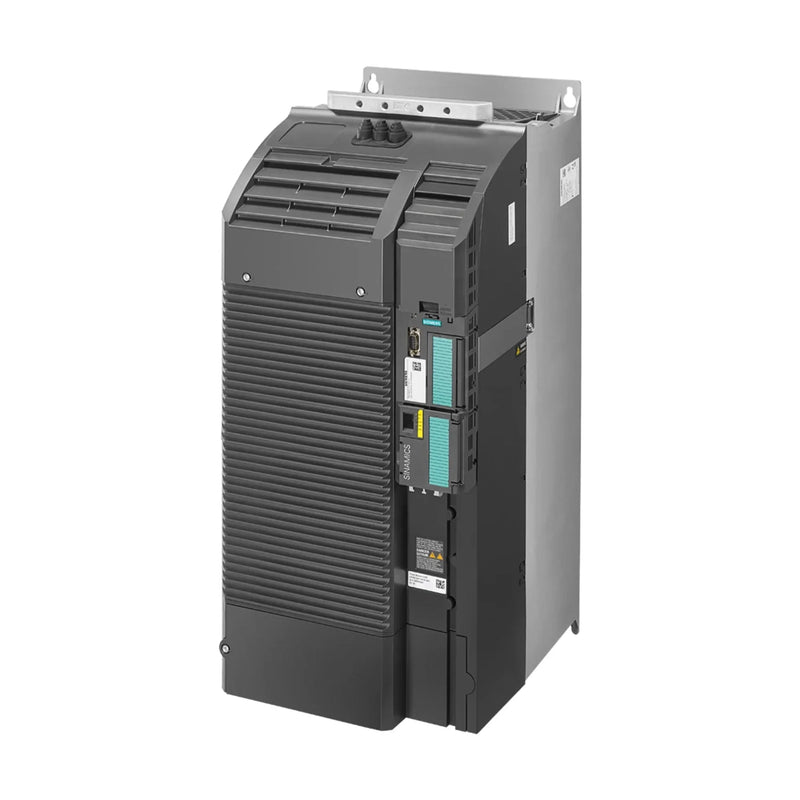 Módulo Siemens 6SL3210-1KE31-4UF1 SINAMICS S120, 315 kW, 400 V, para automação industrial pesada.