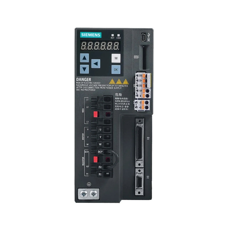 Módulo de potência Siemens, 15 kW, 380–480 V, controle de motor industrial.